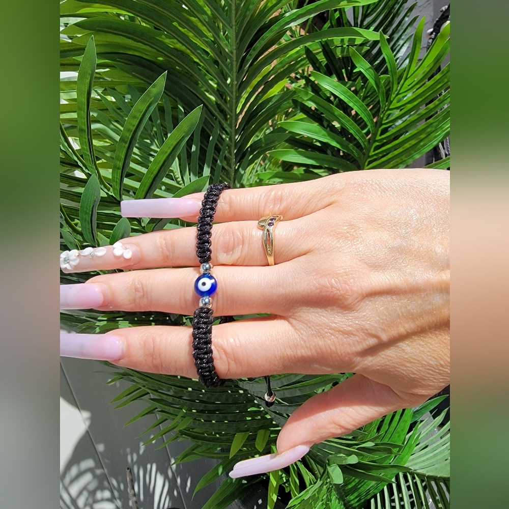 Black Evil Eye Bracelet